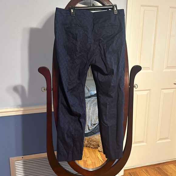 BNWT Lilly Pulitzer Sz 14 Kelly Skinny Ankle Pant - Midnight Navy - Picture 4 of 5